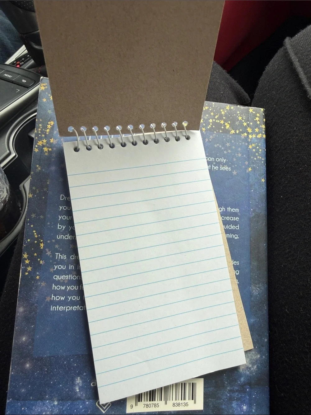 Dream Journal Notebook with Blue Memo Book NWT